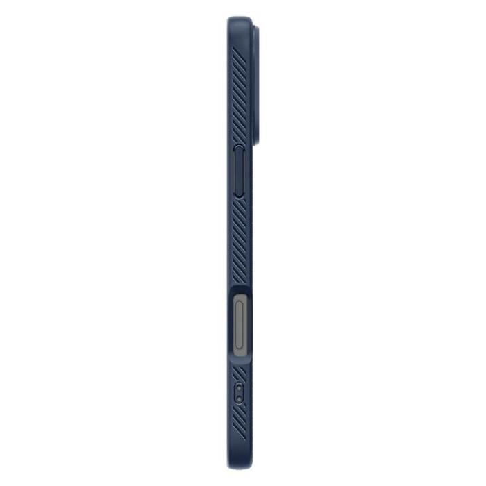 Spigen - Spigen iPhone 16 Pro Mobilskal Liquid Air - Marinblå