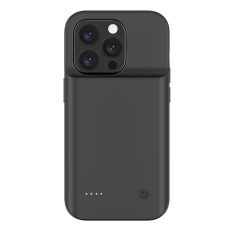 A-One Brand - iPhone 14 Pro Max Batteriskal 6800mAh - Svart
