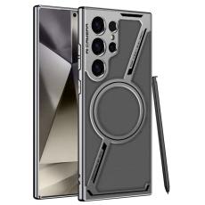 GKK - GKK Samsung Galaxy S24 Ultra Fodral - PC+TPU+PU - Gr&aring;