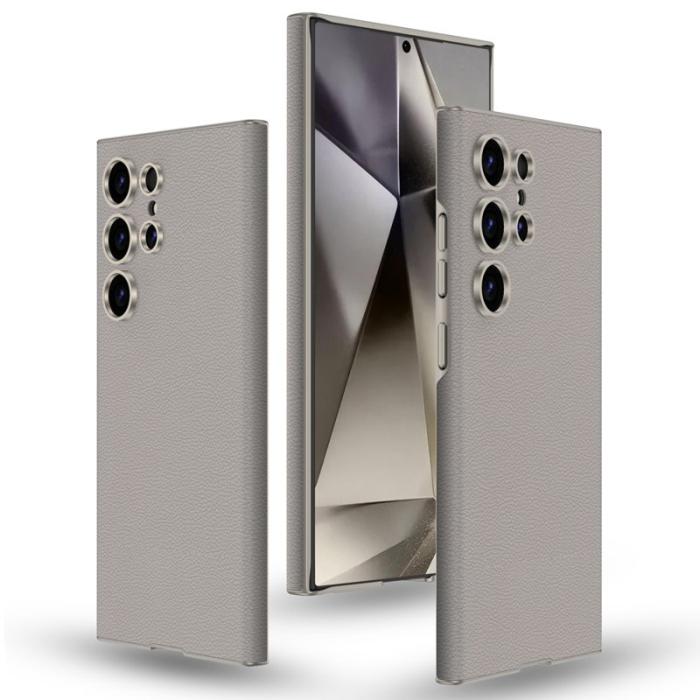 GKK - GKK Samsung Galaxy S24 Ultra Fodral PC+PU - Grå