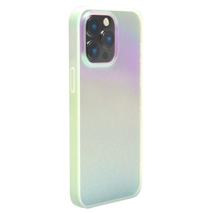 X-Level - X-LEVEL Mobilskal till iPhone 14 Pro Aurora Laser Grön Shockproof