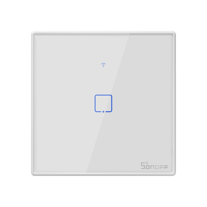 Sonoff - Sonoff Single Channel Wi-Fi Light Switch T2EU1C-TX - Vit