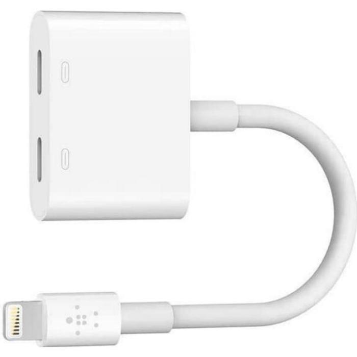 UTGATT5 - Belkin Rockstar Audio Adapter Lightning - Vit