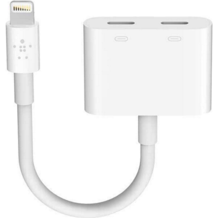 UTGATT5 - Belkin Rockstar Audio Adapter Lightning - Vit