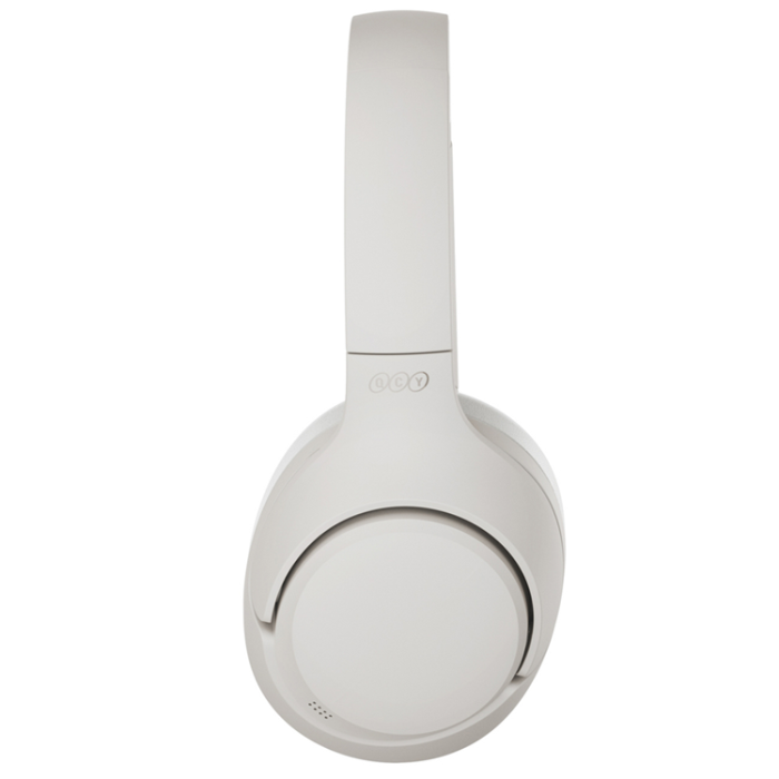 QCY - QCY Trådlös Hörlurar On-Ear H3 med Hi-Res Audio - Vit