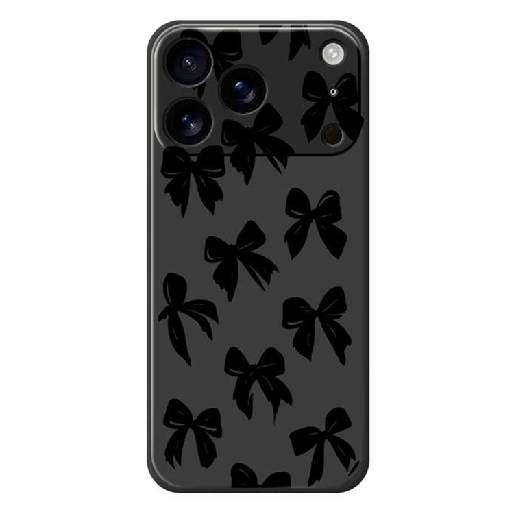 iPhone 17 Pro Max Mobilskal Bow Pattern Printing Straight | 2353 | AlltMobil
