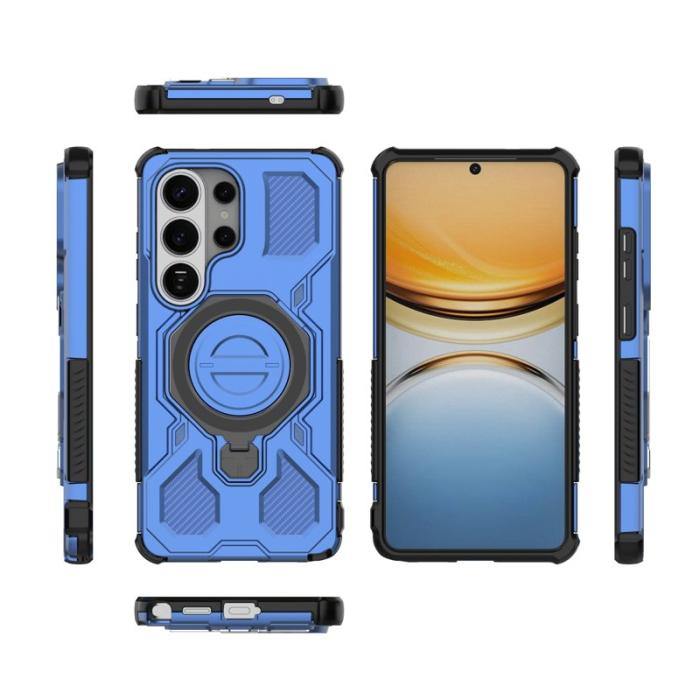 OEM - Mobilskal till Samsung Galaxy S26 Ultra Shockproof PC + TPU - Blå