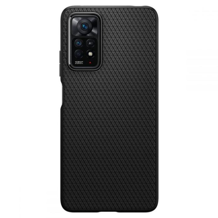 UTGATT1 - Spigen Liquid Air Skal Xiaomi Redmi Note 11 Pro 4G/5G - Matte Svart