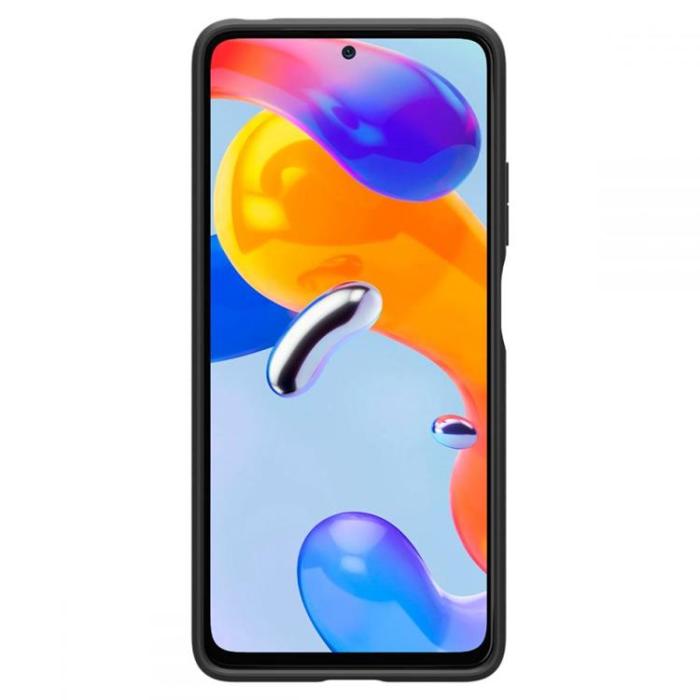 UTGATT1 - Spigen Liquid Air Skal Xiaomi Redmi Note 11 Pro 4G/5G - Matte Svart