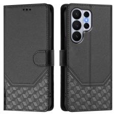 OEM - Samsung Galaxy S26 Ultra Skal Impr&auml;glat Honungskaka RFID Skydd - Svart