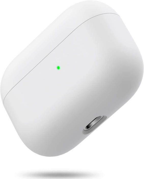 A-One Brand - Airpods Pro 1 Skal Liquid Silicone - Vit