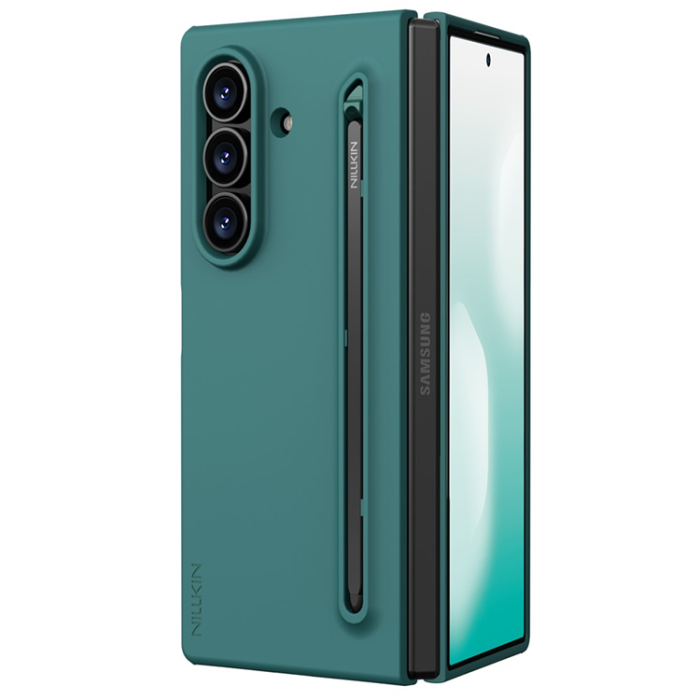 Nillkin - NILLKIN Galaxy Z Fold 7 Mobilskal med Stylus Flex Pure - Grön