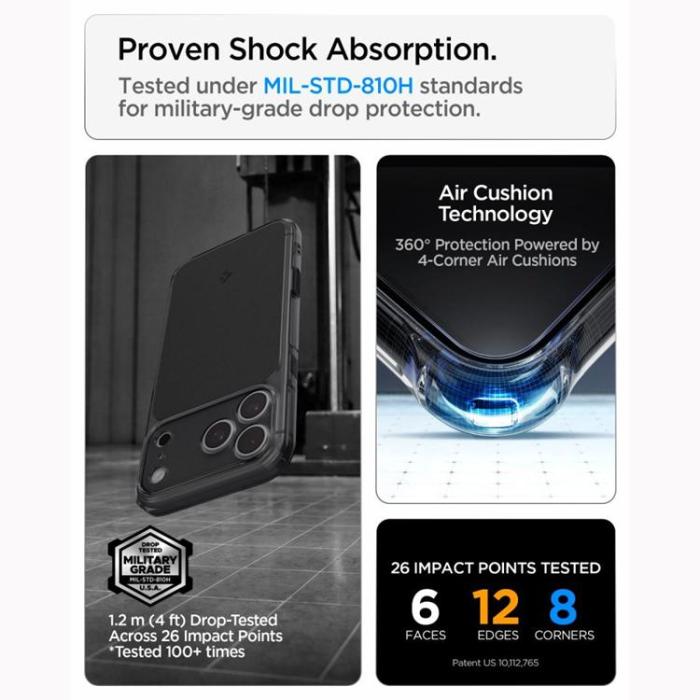Spigen - Spigen Mobilskal För iPhone 18 Pro/17 Pro Magsafe Ultra Hybrid T