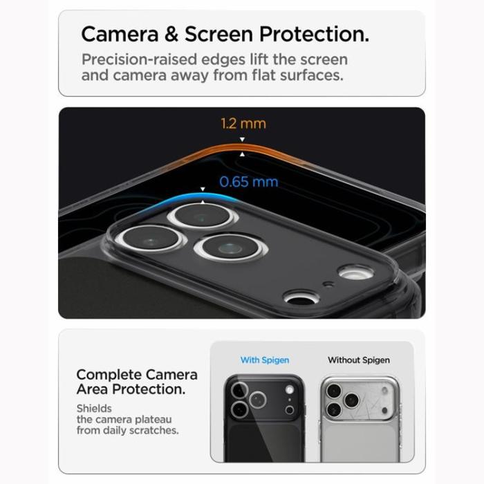 Spigen - Spigen Mobilskal För iPhone 18 Pro/17 Pro Magsafe Ultra Hybrid T