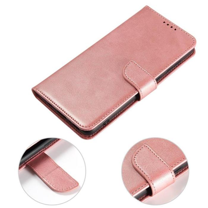 UTGATT5 - Magnet Elegant Kickstand Fodral Samsung Galaxy A51 - Rosa