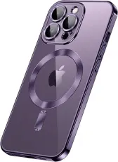 A-One Brand - Electroplating Magsafe Skal iPhone 14 - Lila