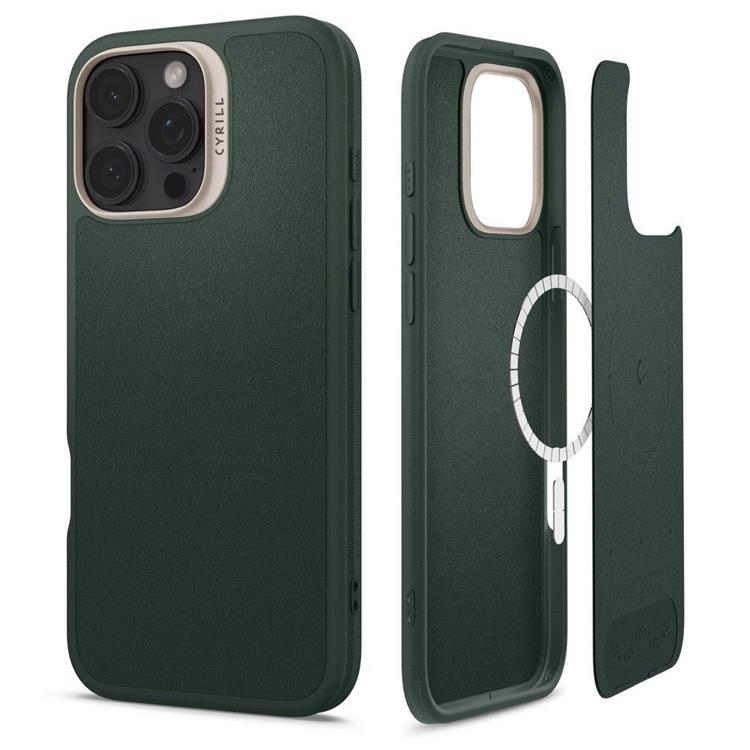 Spigen iPhone 16 Pro Max Mobilskal MagSafe Cyrill Kajuk - Frost Grön | 2353 | AlltMobil