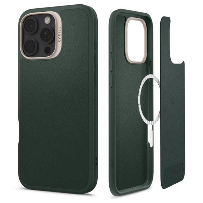 Spigen - Spigen iPhone 16 Pro Max Mobilskal MagSafe Cyrill Kajuk - Frost Grön