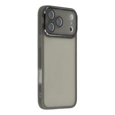A-One Brand - iPhone 17 Pro Mobilskal Electroplated Kameraram - Transparent Svart