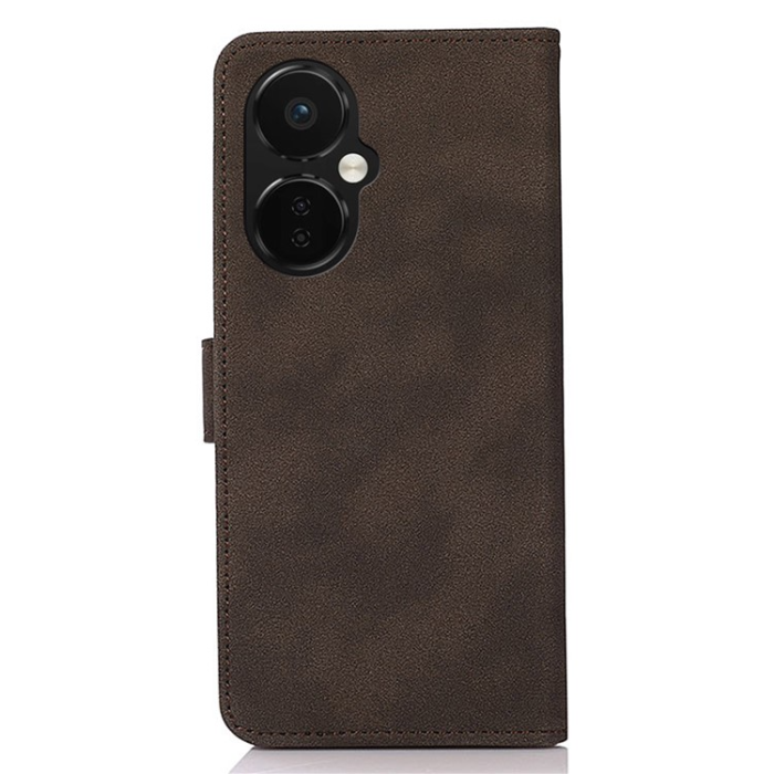 KHAZNEH - KhAZNEH OnePlus Nord CE 3 Lite Plånboksfodral Textured Flip - Brun