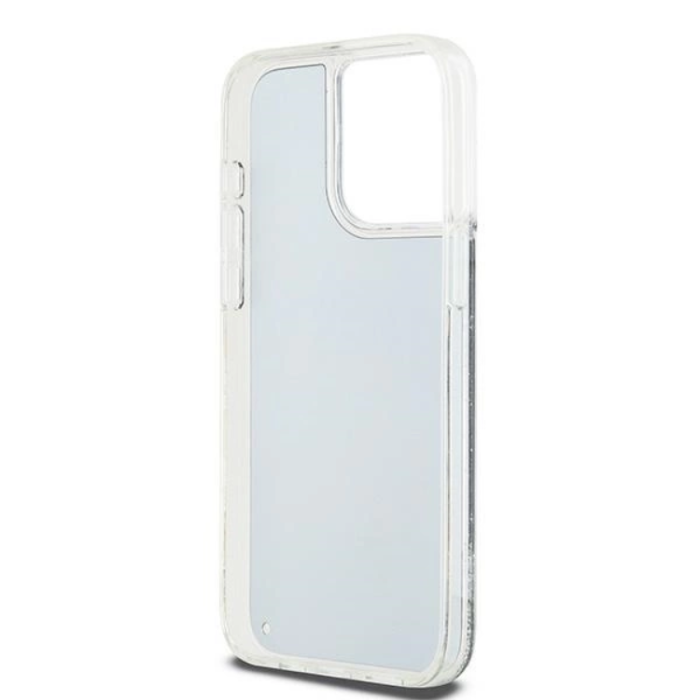 DKNY - DKNY iPhone 11/XR Mobilskal Liquid Glitter Big Logo - Svart