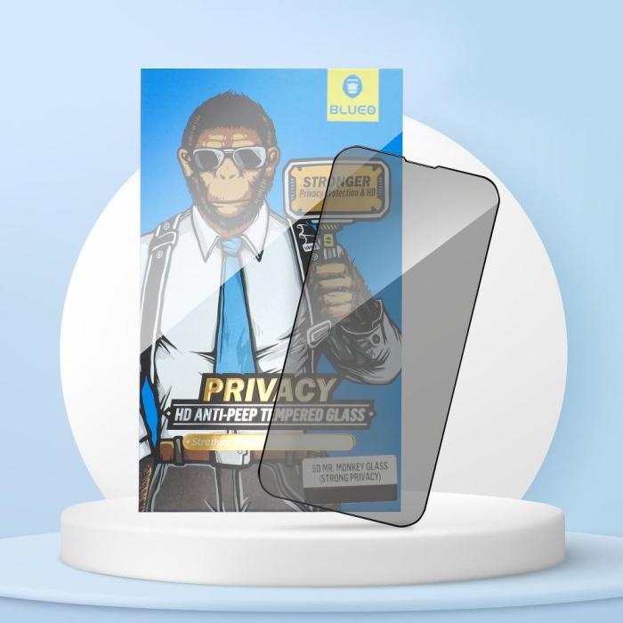 BlueO - BlueO iPhone XR Skärmskydd av Härdat Glas Privacy