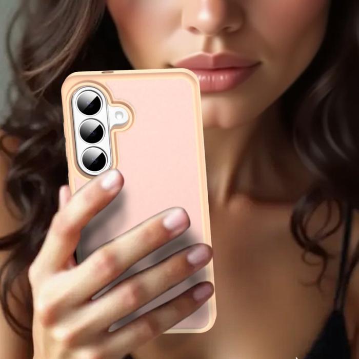 OEM - Samsung Galaxy S26 Plus Skal Plast Touch Matt Anti Drop - Rosa