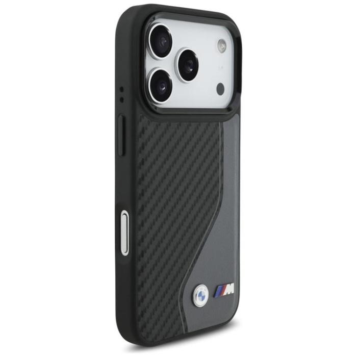 BMW - BMW iPhone 17 Pro Mobilskal MagSafe M Carbon Logo - Anthracite