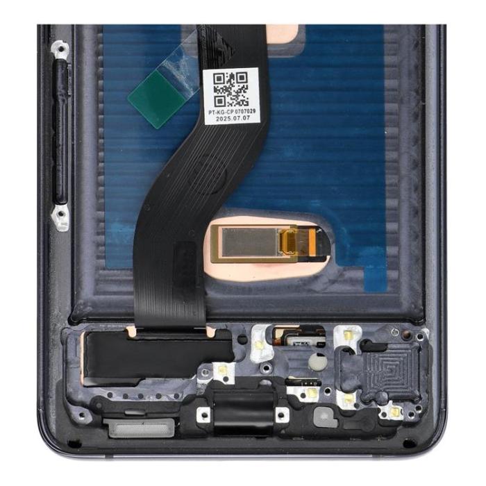 OEM - SAMSUNG S20 Plus Skärm med LCD-display SOFT OLED - Svart