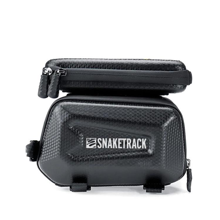 Snake Track Cykelram Dubbel Väska - Svart | 3778 | AlltMobil