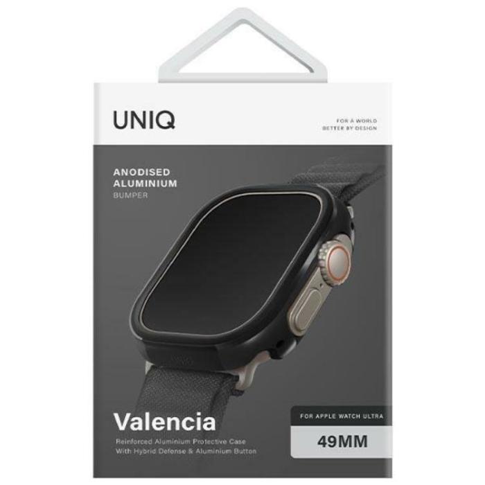 Tech-Protect - Uniq Apple Watch Ultra (49mm) Skal Valancia - Midnight Svart