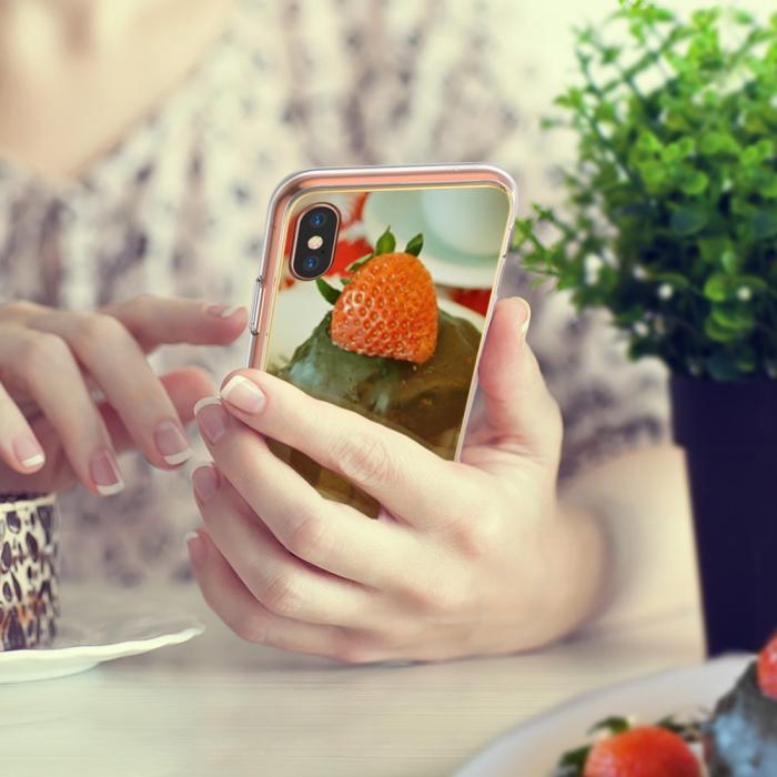 UTGATT5 - RINGKE Fusion Mirror skal till iPhone X - Silver