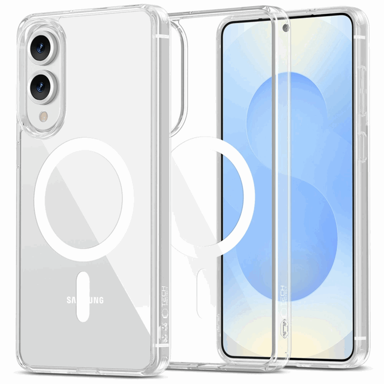 Tech-Protect Galaxy S25 Edge Mobilskal Magsafe Flexair Hybrid - Clear | 2353 | AlltMobil