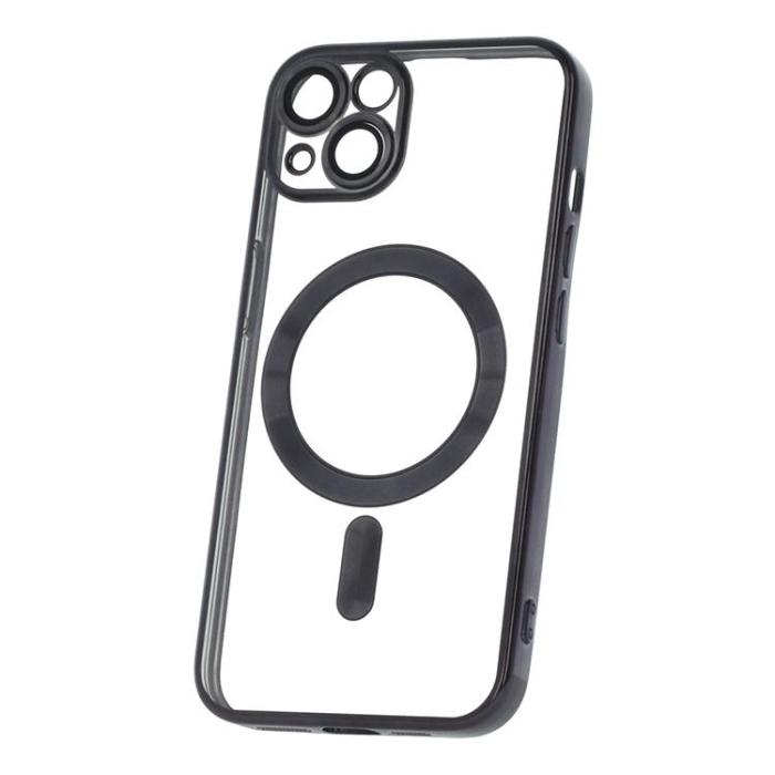 OEM - iPhone 16 Plus Mobilskal Magsafe Color Chrome - Svart