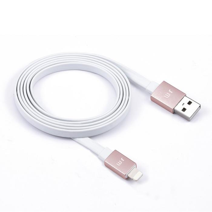 Just Mobile - Just Mobile Platt USB-A till Lightning Kabel