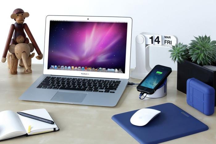 Just Mobile - Just Mobile Platt USB-A till Lightning Kabel