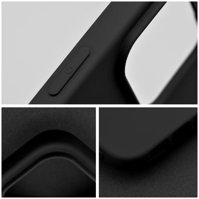 A-One Brand - Mobilskal för iPhone 18 Pro Max Silikon Edge - Svart