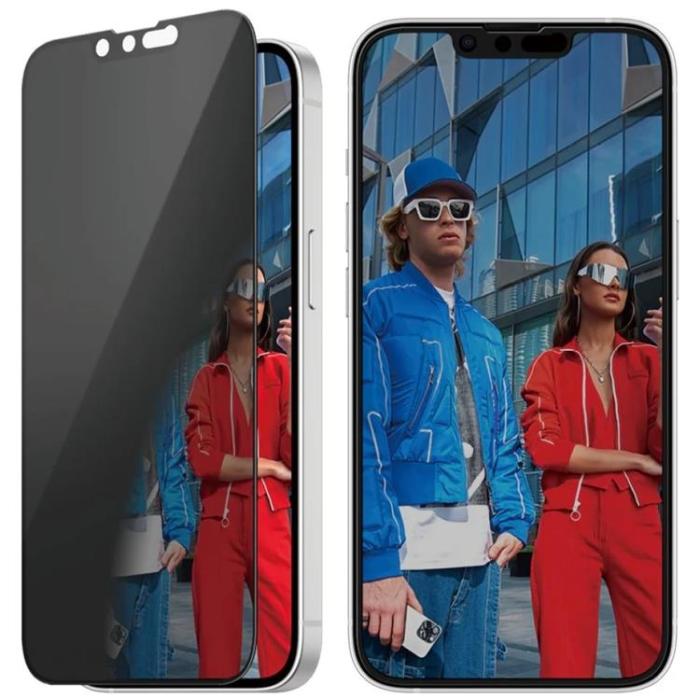 PanzerGlass - PanzerGlass iPhone 16e Härdat Glas Skärmskydd Privacy Ultra-Wide