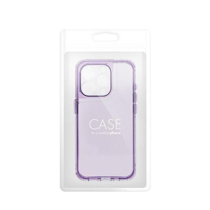 OEM - iPhone 16e Mobilskal Matrix Clear - Ljus violett
