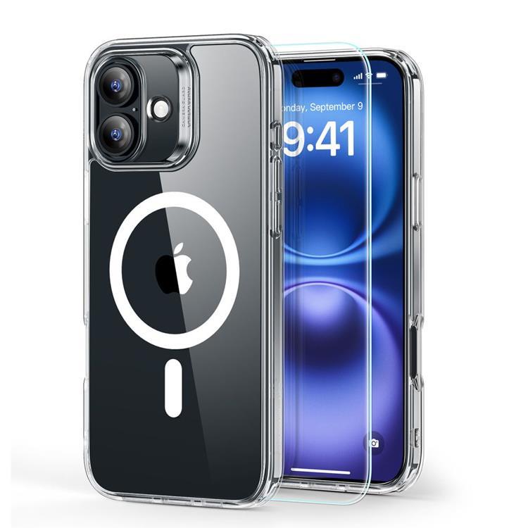 ESR iPhone 16 Plus Mobilskal Magsafe Halolock Och Härdat Glas | 2353 | AlltMobil
