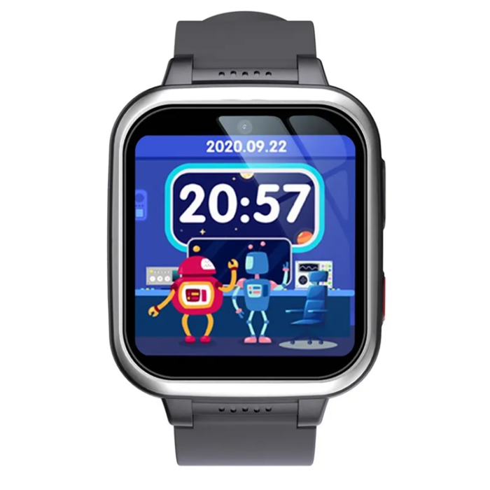 UTGATT - 2-i-1 Smart Klocka För Barn Y90 Vattentät - Svart