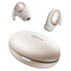 Remax - REMAX TWS In-Ear Hörlurar Bluetooth ENC TWS-01 - Beige