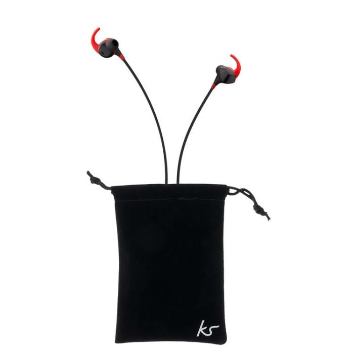 Kitsound - KITSOUND Hörlurar Immerse Active ANC In-Ear Trådlös - Röd