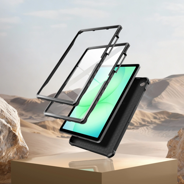 Tech-Protect - Tech Protect Galaxy Tab A9 Plus Skal Kevlar Pro - Svart