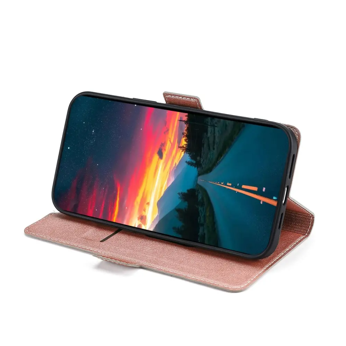 Taltech - Galaxy S22 Ultra Plånboksfodral - Rosa