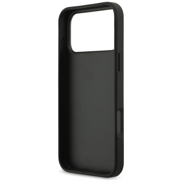 Guess - Guess iPhone 17 Pro Max Mobilskal Grained Classic Logo - Svart