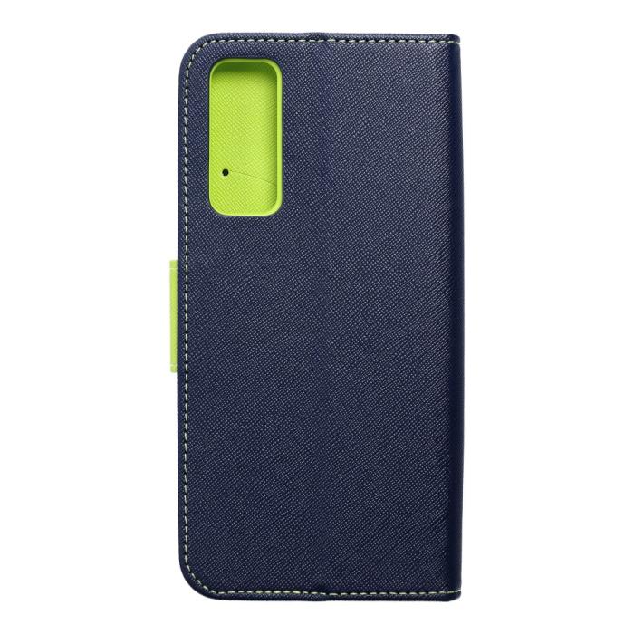 Forcell - Fancy Plånboksfodral till Huawei P Smart 2021 navy/lime