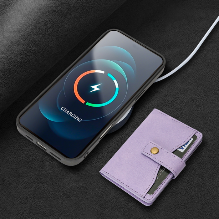 A-One Brand - iPhone 17 Pro Max Mobilskal MagSafe Detachable Korthållare