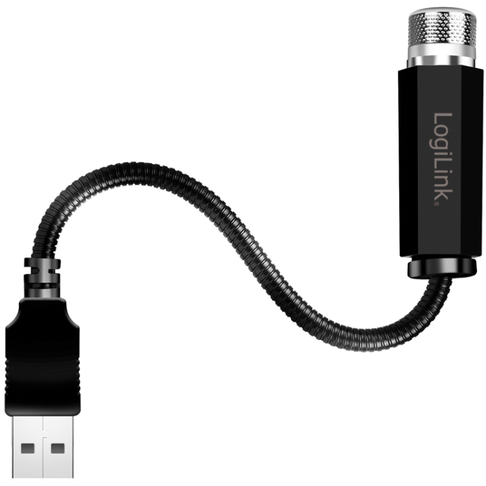 LogiLink - LogiLink LED Starlight 6st ljusmönster USB-A