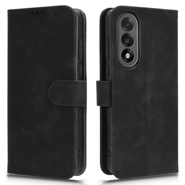 OnePlus Nord 5 Plånboksfodral Skin Feel Läder - Svart | 2353 | AlltMobil